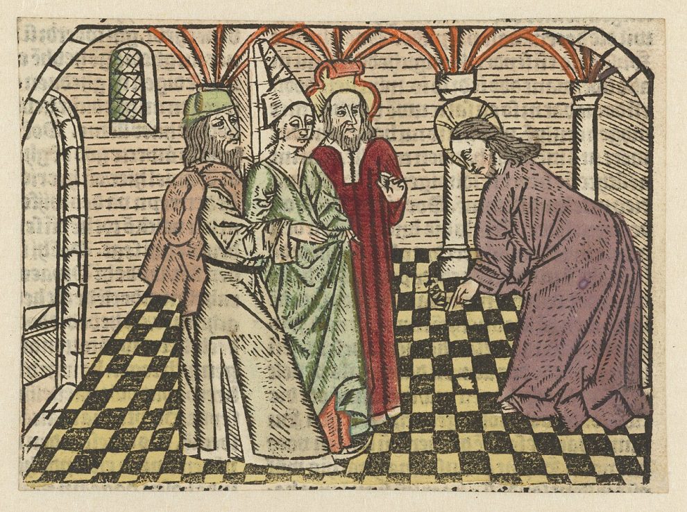 Jesus and the woman taken in adultery