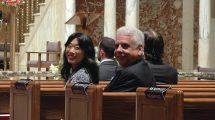 Hojung Lee pictured at her confirmation