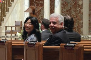 Hojung Lee pictured at her confirmation