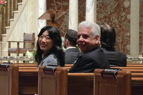 Hojung Lee pictured at her confirmation