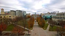 The quad of Canisius University in Buffalo, N.Y.