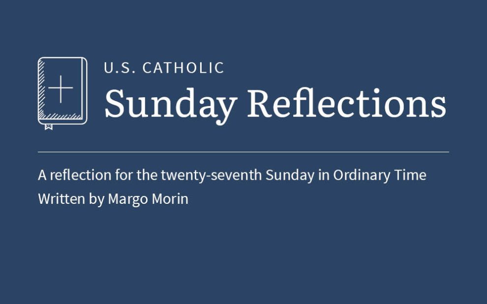 Margo Morin reflects on the readings for the twenty-seventh Sunday in Ordinary Time