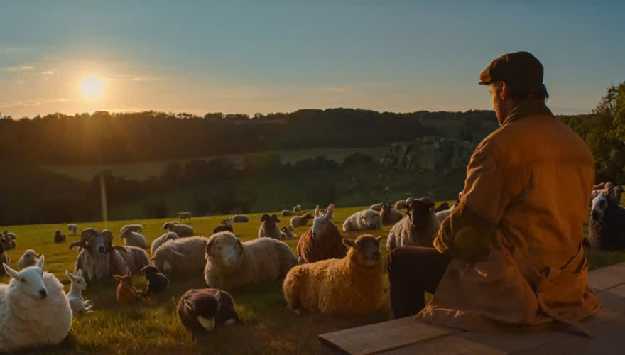 Still from The Sheep Detectives