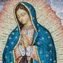 Mosaic of our lady of guadalupe