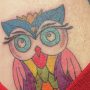 Tattoo of an owl