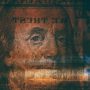 Hundred dollar bill close up