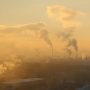sky with air pollution