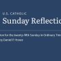 Daniel P. Horan reflects on the readings for the twenty-fifth Sunday in Advent