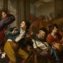 Christ driving the moneychangers from the temple