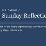 Allison Holst-Grubbe reflects on the readings for the twenty-eighth Sunday in Ordinary Time